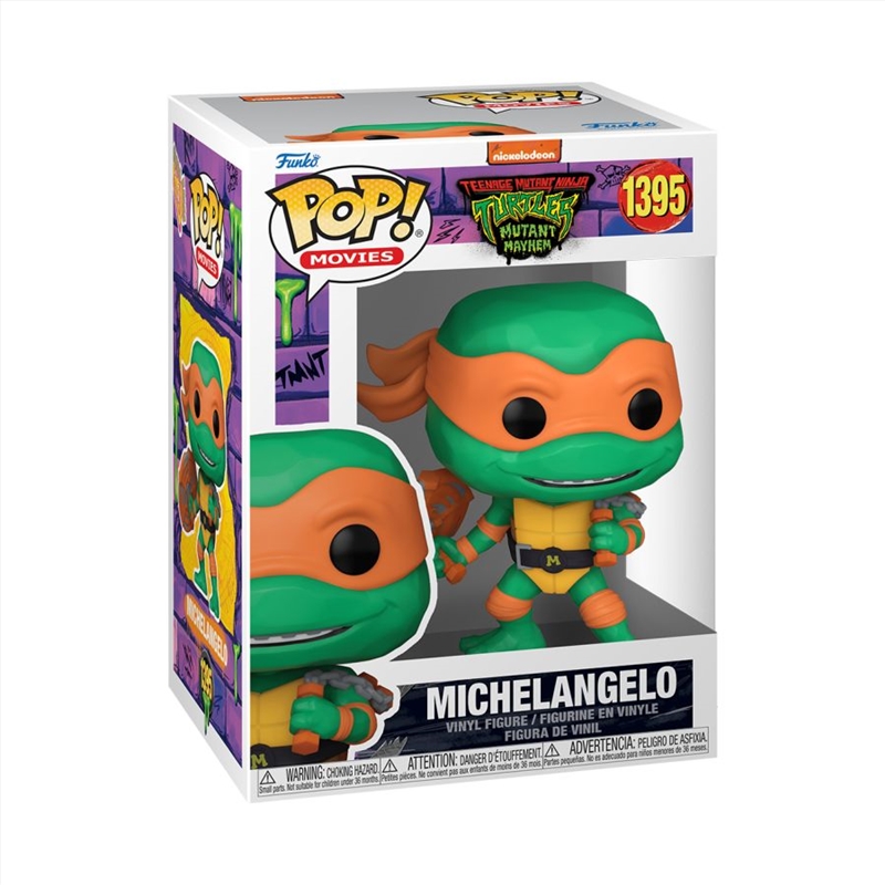 Teenage Mutant Ninja Turtles: Mutant Mayhem (2023) - Michelangelo Pop! Vinyl/Product Detail/Movies