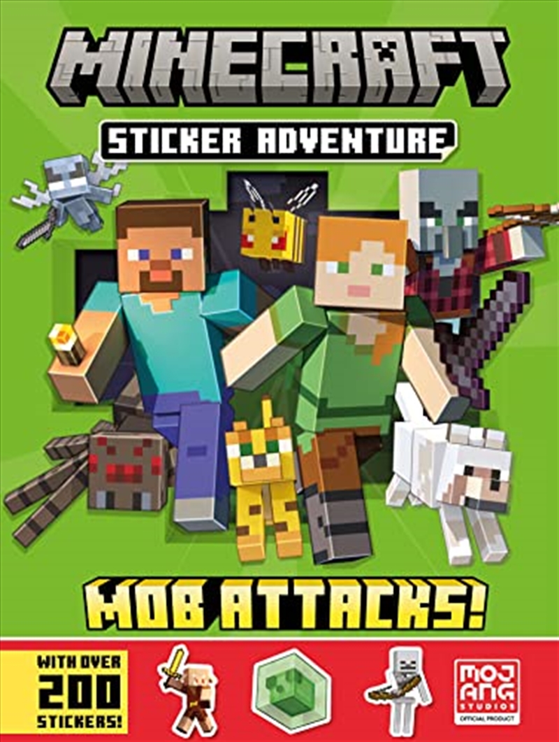 Minecraft Sticker Adventure: Mob Attacks!/Product Detail/Childrens