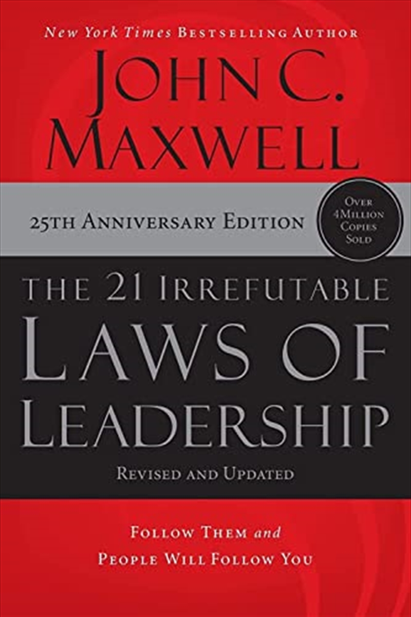 21 Irrefutable Laws Of Leadership 25Th Ed/Product Detail/Business Leadership & Management