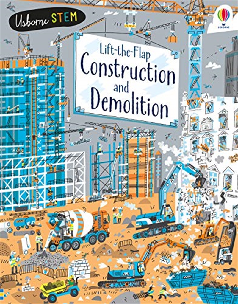 Lift-the-Flap Construction and Demolition/Product Detail/Early Childhood Fiction Books