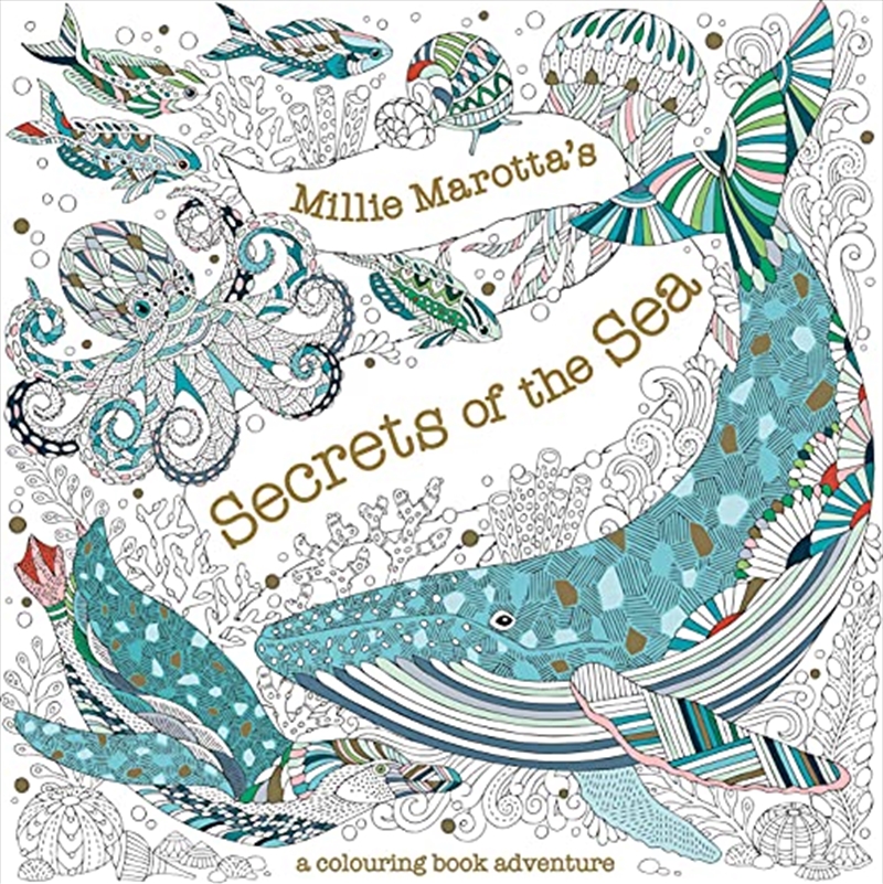 Millie Marotta's Secrets of the Sea: 25/Product Detail/Crafts & Handiwork