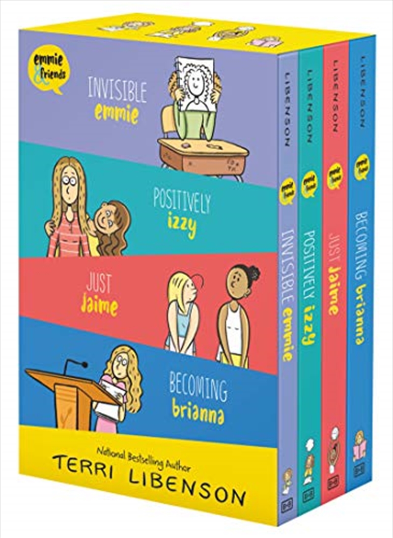 Emmie & Friends 4-Book Box Set: Invisible Emmie, Positively Izzy, Just Jaime, Becoming Brianna/Product Detail/Childrens Fiction Books