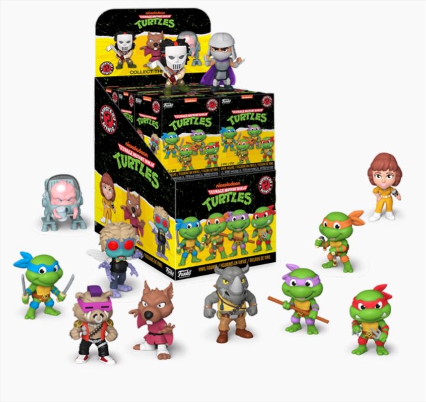 Teenage Mutant Ninja Turtles (TV 1987) - US Exclusive Mini Vinyl Figures (SENT AT RANDOM)/Product Detail/Figurines