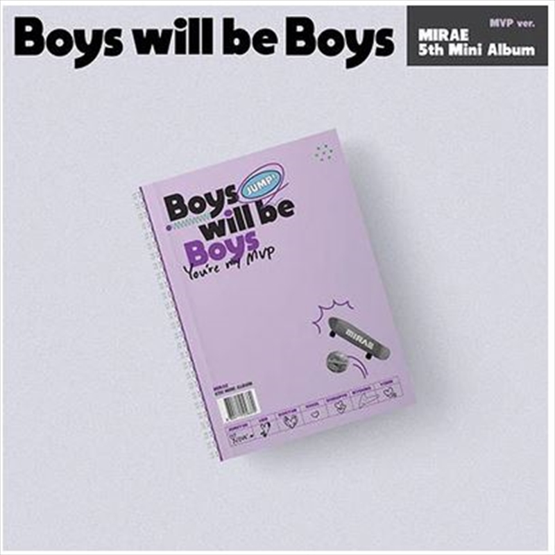 Boys Will Be Boys 5th Mini Album - MVP Version/Product Detail/World