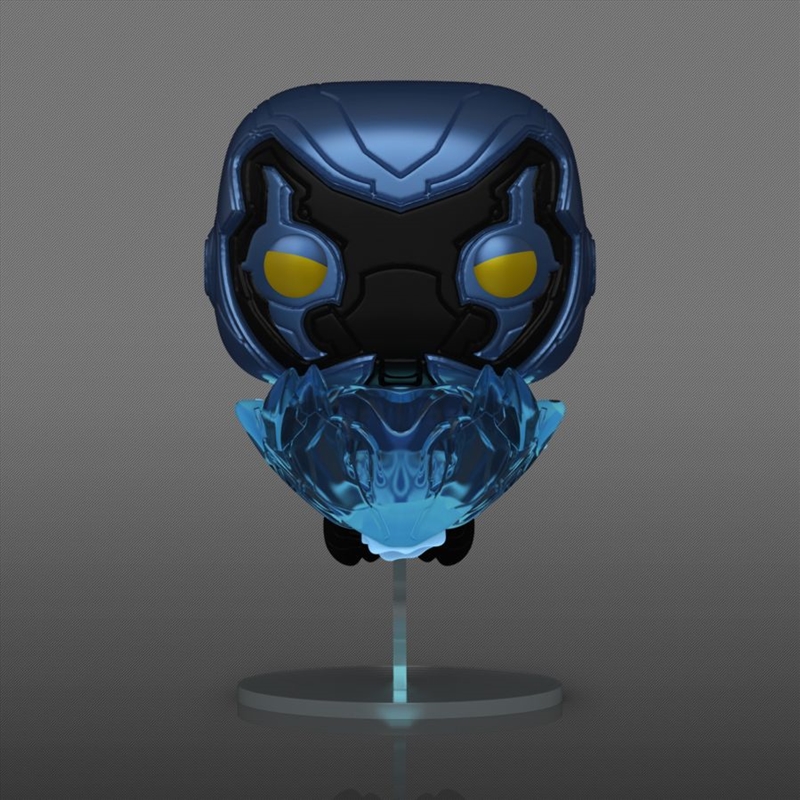 Blue Beetle (2023) - Blue Beetle in Flight Glow US Exclusive Pop! Vinyl [RS]/Product Detail/Movies