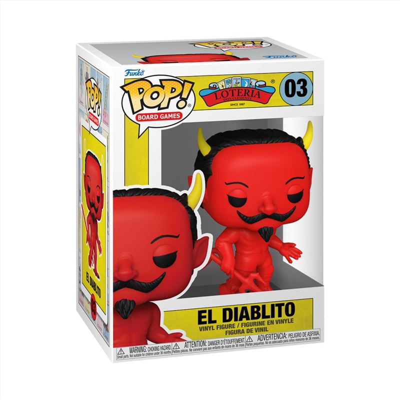 Loteria - El Diablito Pop! Vinyl/Product Detail/Standard Pop Vinyl