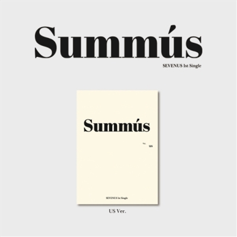 Summus 1st Single Album Us Ver/Product Detail/World