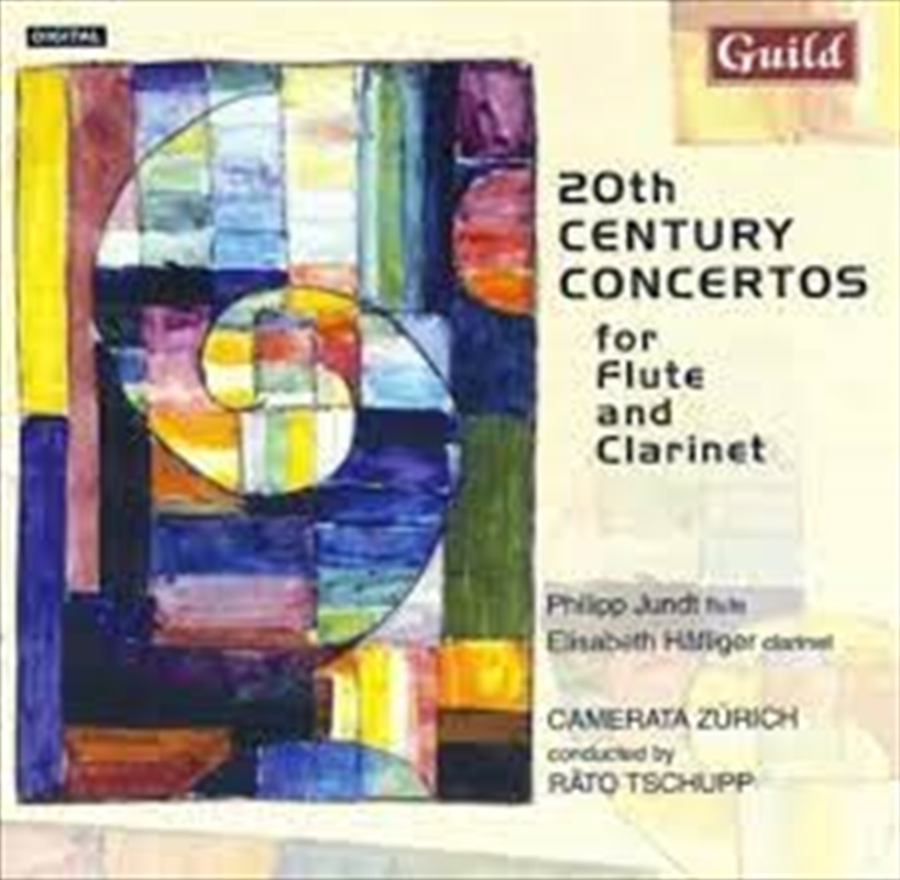 20th Century Concertos For Flute And Clarinet/Product Detail/Classical