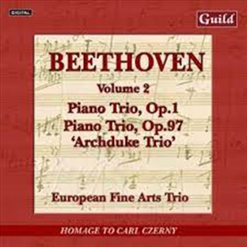 Piano Trios By Beethoven Vol 2/Product Detail/Classical