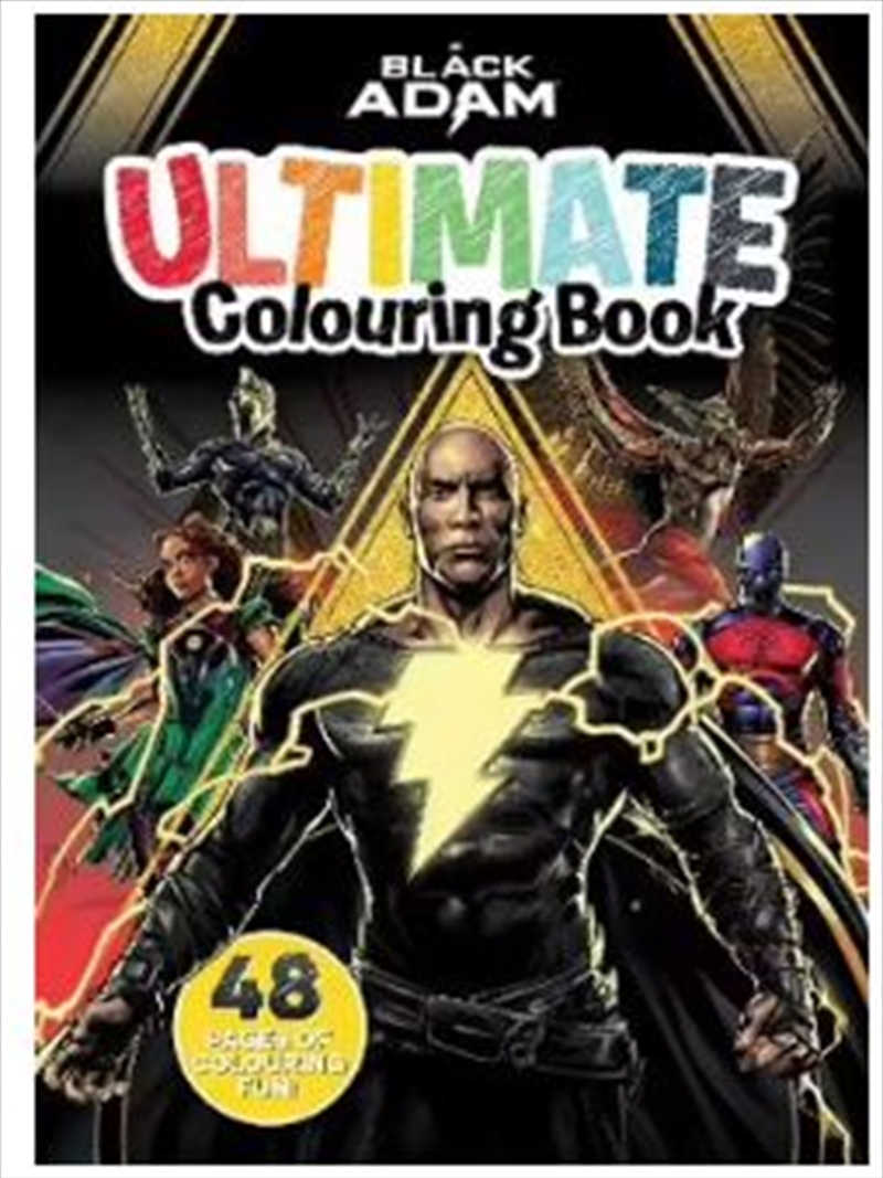 Black Adam: Ultimate Colouring Book/Product Detail/Kids Colouring