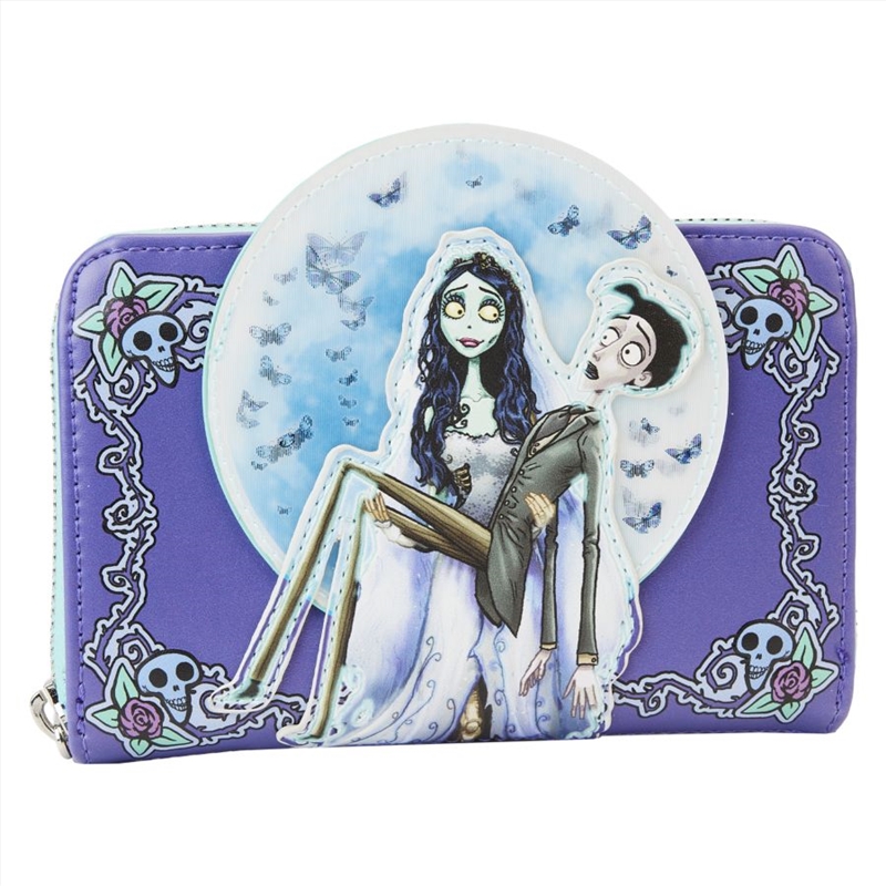 Loungefly Corpse Bride - Moon Zip Around Wallet/Product Detail/Wallets