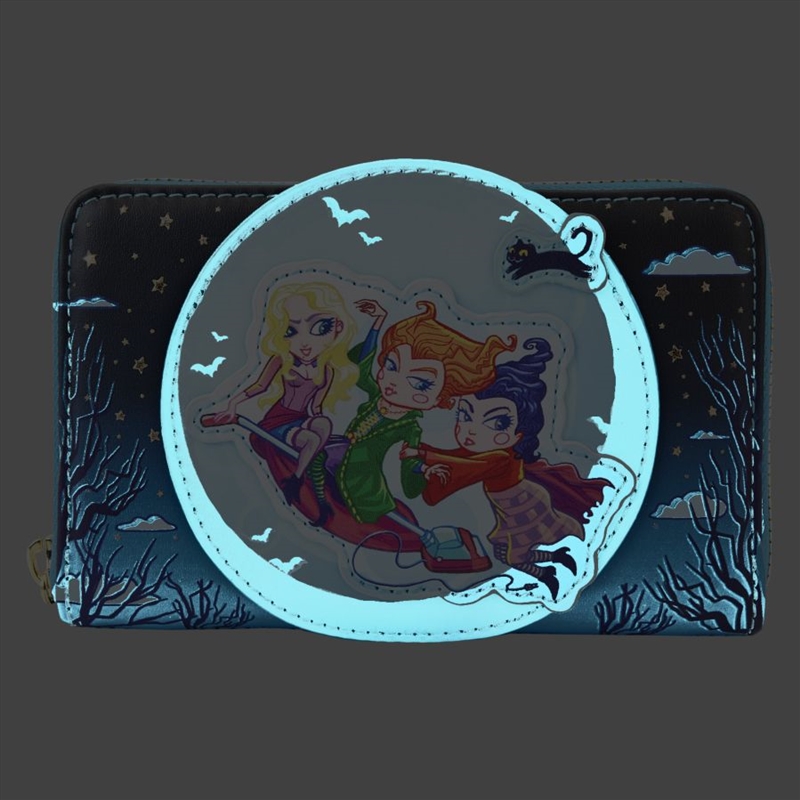 Loungefly Hocus Pocus - Poster Glow Zip Around Wallet/Product Detail/Wallets