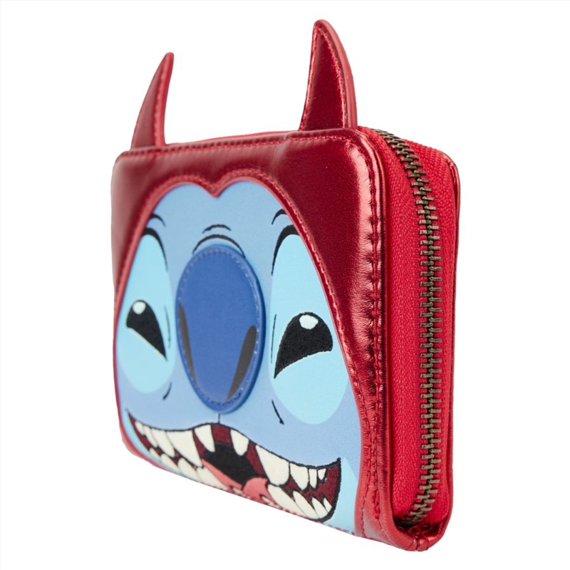 Loungefly Disney - Stitch Devil Cosplay Zip Around Wallet/Product Detail/Wallets