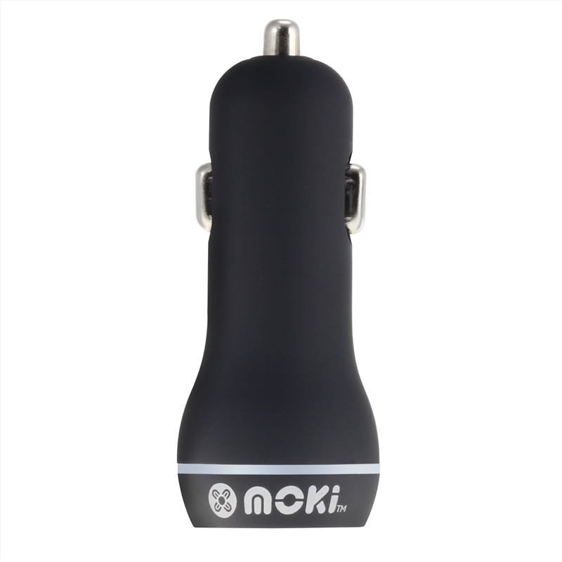 Moki Dual USB Car Charger - Black/Product Detail/Electronics