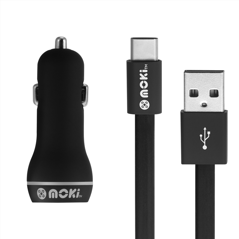 Moki Type-C to USB-A SynCharge Cable + Car/Product Detail/Cables