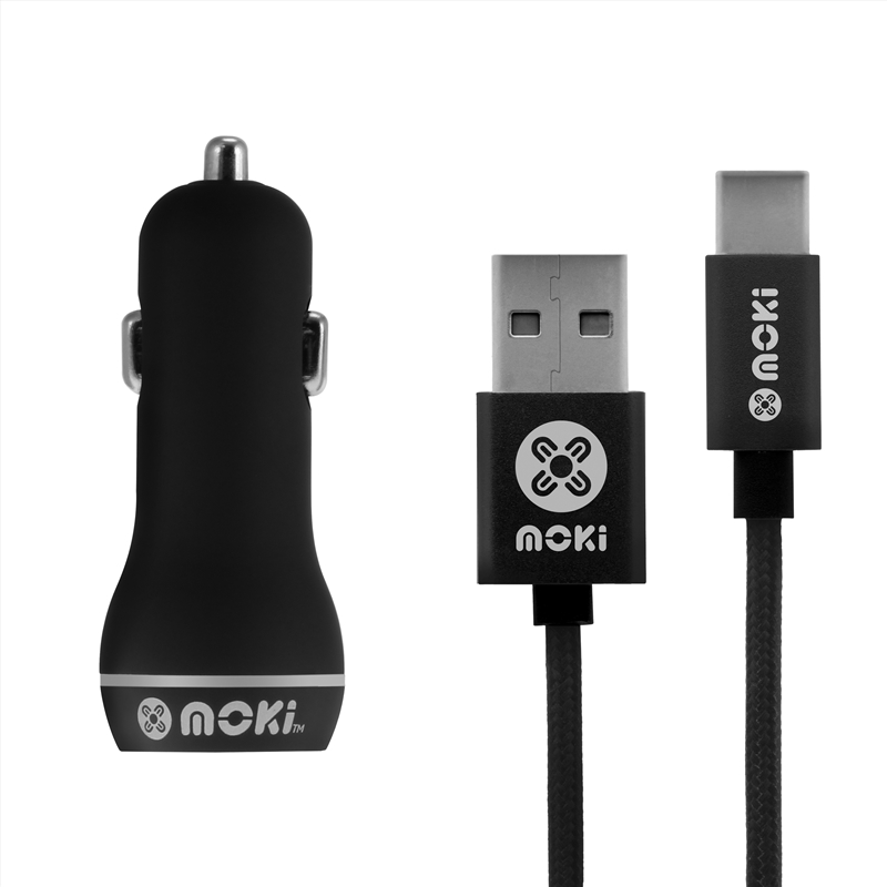 Moki Braided Type-C SynCharge Cable + Car/Product Detail/Cables