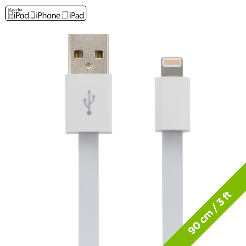 Moki Lightning SynCharge Cable (MFi Licenced) 90cm/Product Detail/Cables