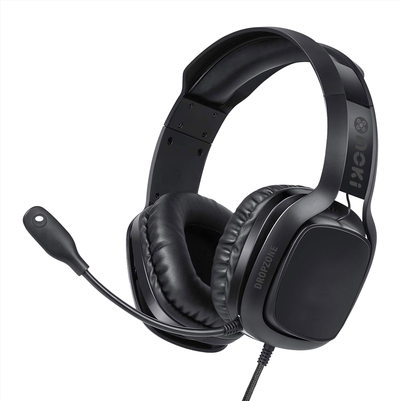 Moki DropZone Gaming Headphones - Shadow Black/Product Detail/Headphones