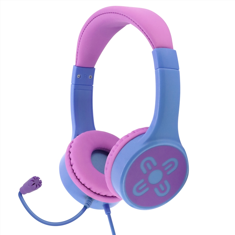 Moki ChatZone Headphones + Boom Microphone - Pink/Purple/Product Detail/Headphones