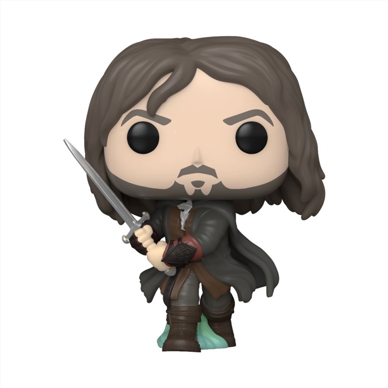 The Lord of the Rings - Aragorn US Exclusive Glow Pop! Vinyl [RS]/Product Detail/Movies