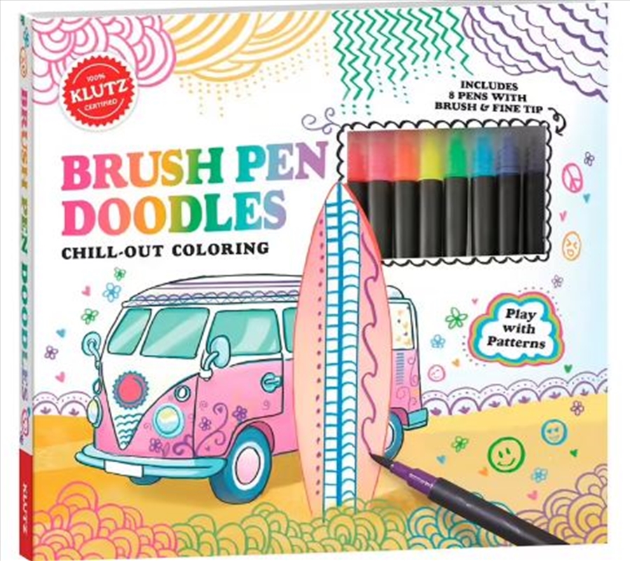 Brush Pen Doodles/Product Detail/Kids Activity Books