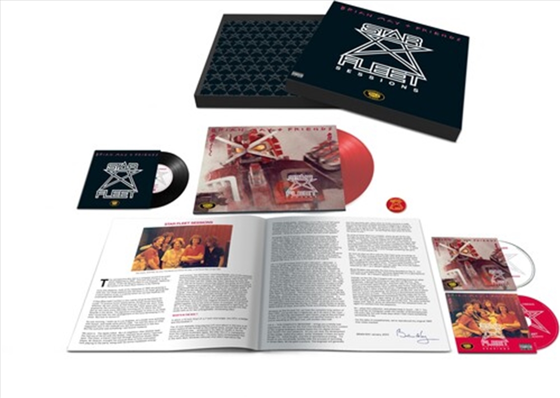 Star Fleet Sessions (40th Anniversary) [Red LP/2 CD/7" Single Boxset]/Product Detail/Rock/Pop