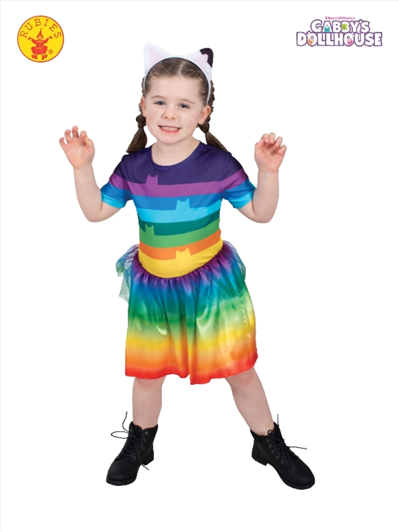 Gabby Rainbow Tutu Costume - Gabby'S Dollhouse - 3-5 Yrs/Product Detail/Costumes