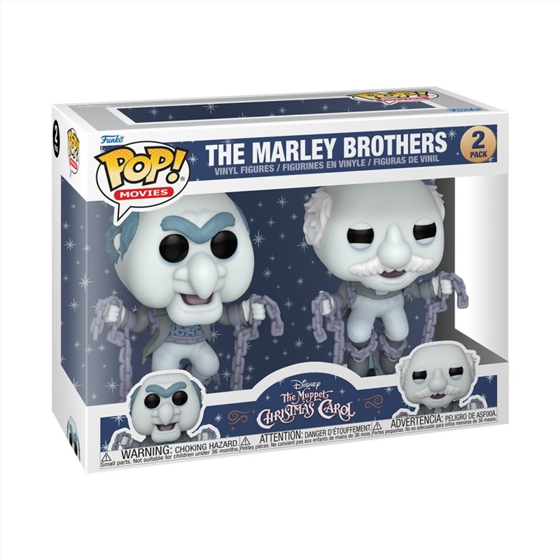 Muppet's Christmas Carol - Marley Brothers Pop! Vinyl 2-Pack/Product Detail/TV