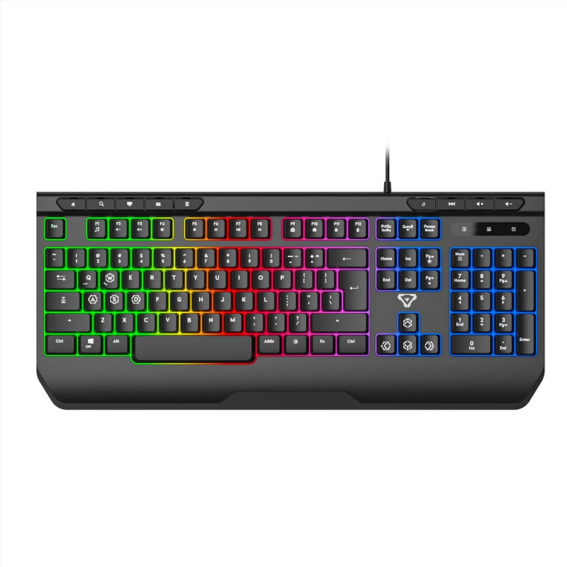 Laser Gaming LED Full Size MBK701 Wired Keyboard BK/Product Detail/Electronics