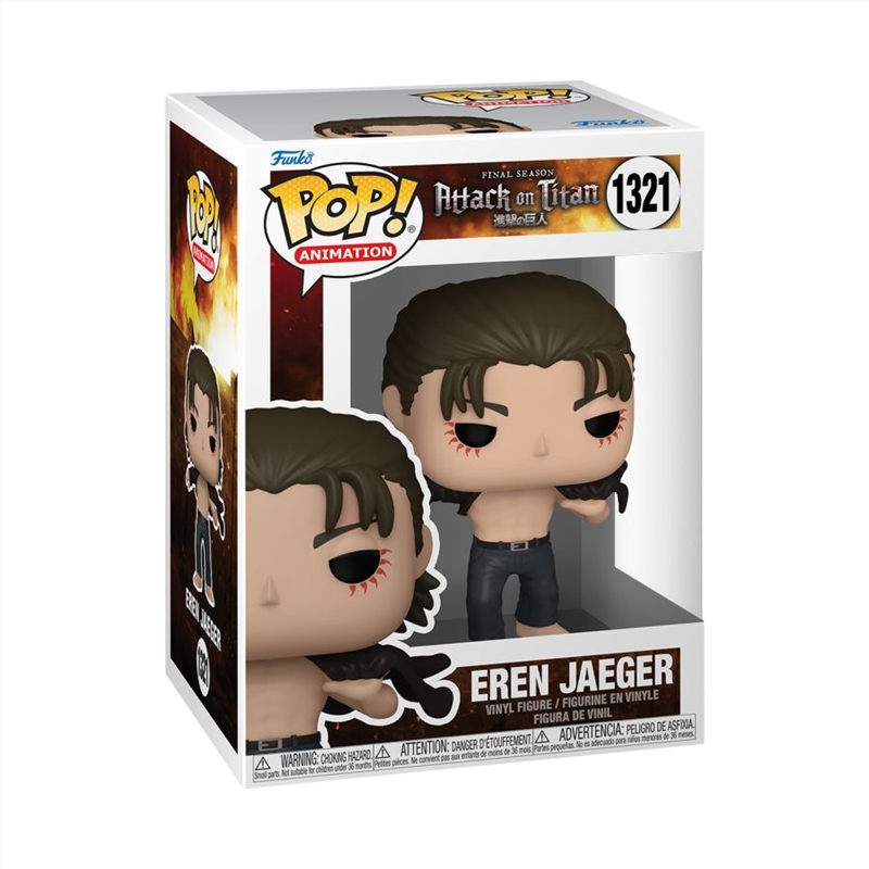 Attack on Titan - Eren Jeager Pop! Vinyl/Product Detail/TV