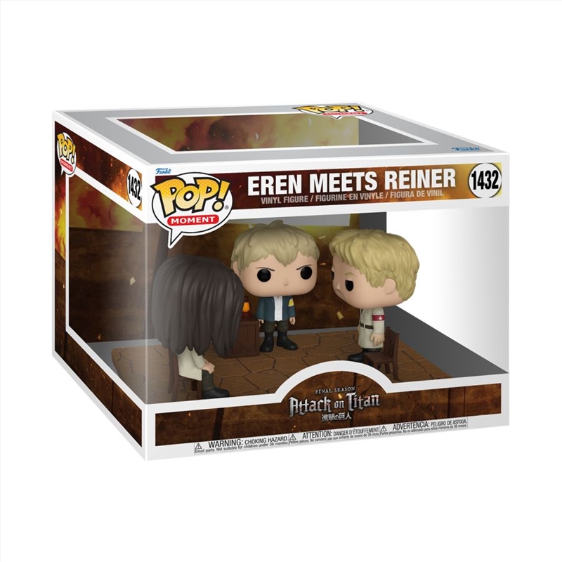 Attack on Titan - Eren meets Reiner Pop! Moment/Product Detail/Pop Vinyl Moments