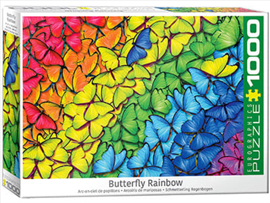 Butterfly Rainbow 1000 Piece/Product Detail/Jigsaw Puzzles