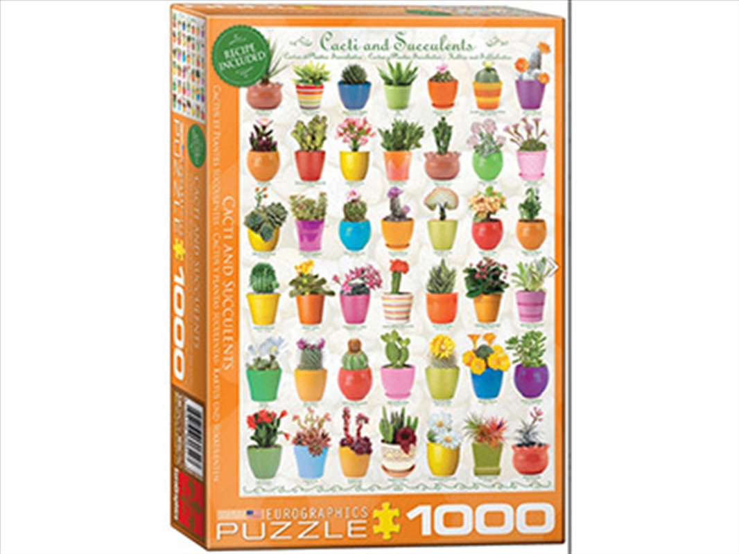 Cactus & Succulents 1000 Piece/Product Detail/Jigsaw Puzzles