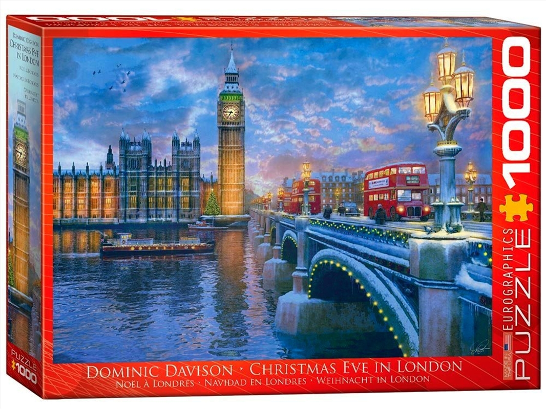 Christmas Eve In London 1000 Piece/Product Detail/Jigsaw Puzzles