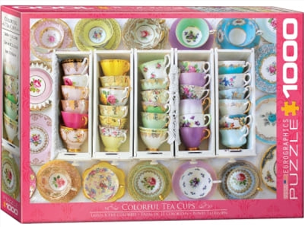 Colorful Tea Cups 1000 Piece/Product Detail/Jigsaw Puzzles