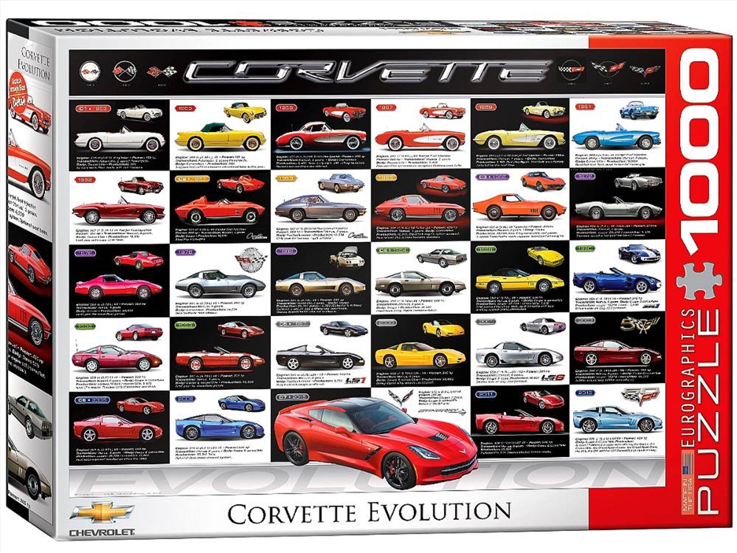 Corvette Evolution 1000 Piece/Product Detail/Jigsaw Puzzles