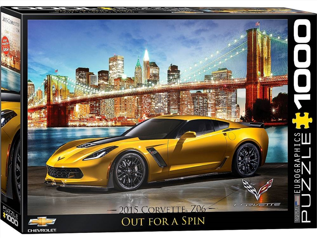 Corvette Z06 In New York 1000 Piece/Product Detail/Jigsaw Puzzles