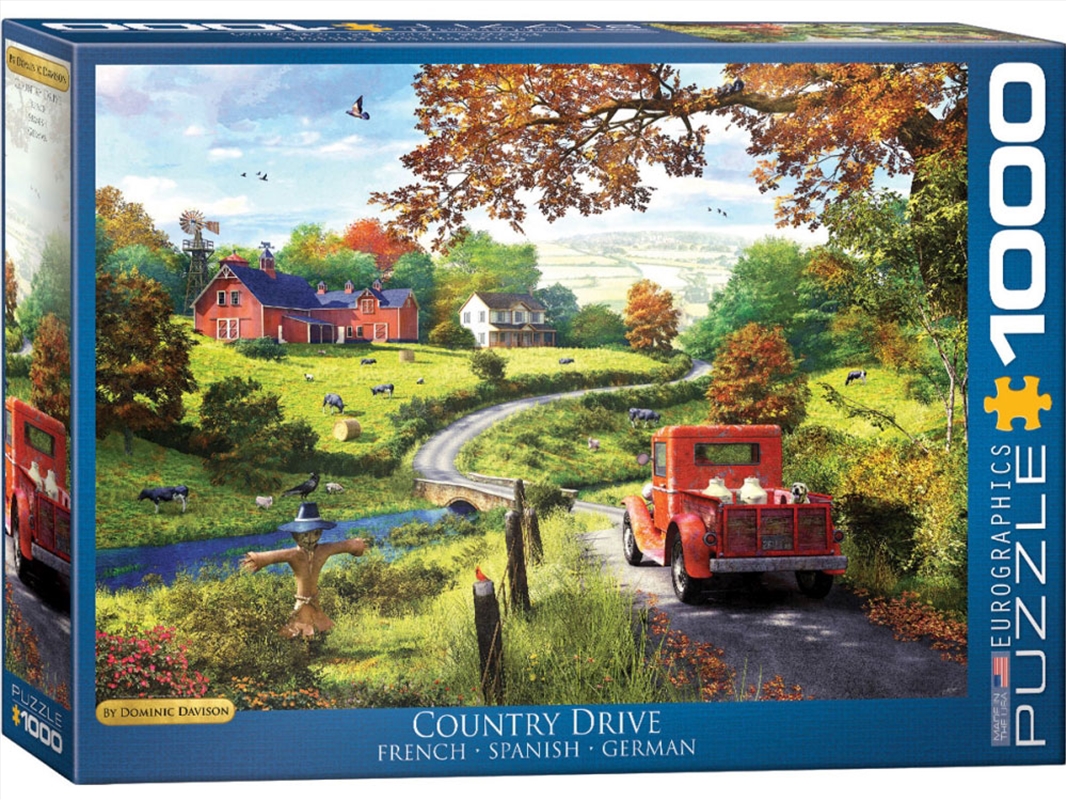 Country Drive 1000 Piece/Product Detail/Jigsaw Puzzles