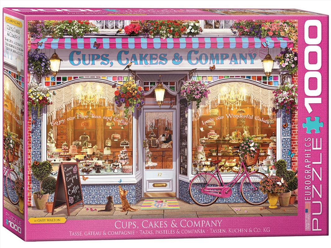 Cups Cakes & Co 1000 Piece/Product Detail/Jigsaw Puzzles