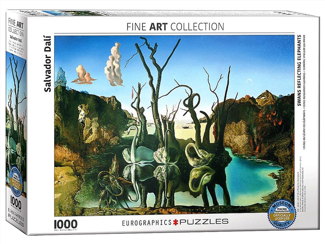 Dali, Swans Reflection Elephnt 1000 Piece/Product Detail/Jigsaw Puzzles