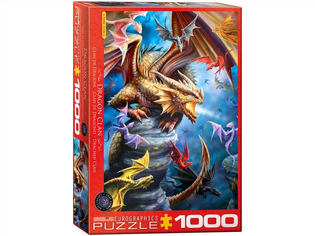 Dragon Clan, Anne Stokes 1000 Piece/Product Detail/Jigsaw Puzzles