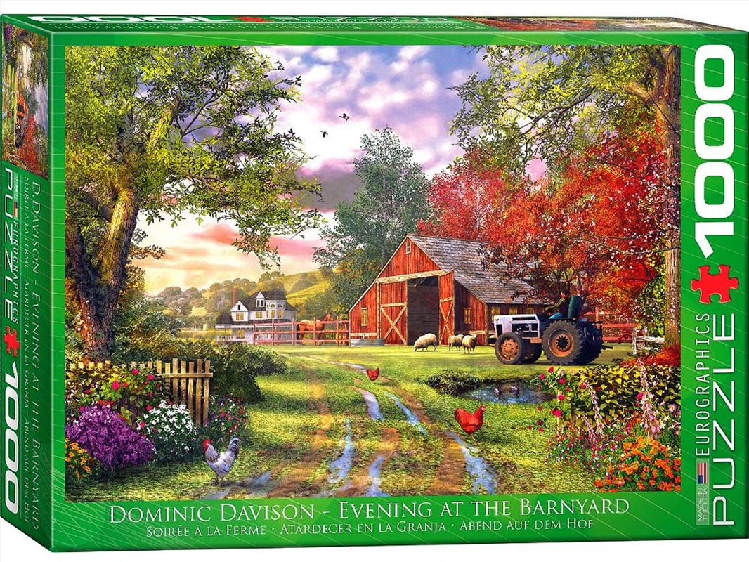 Evening At The Barnyard 1000 Piece/Product Detail/Jigsaw Puzzles