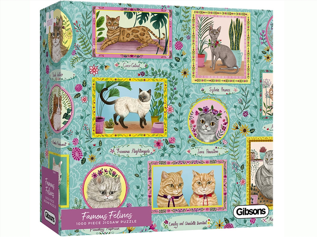 Famous Felines 1000 Piece/Product Detail/Jigsaw Puzzles