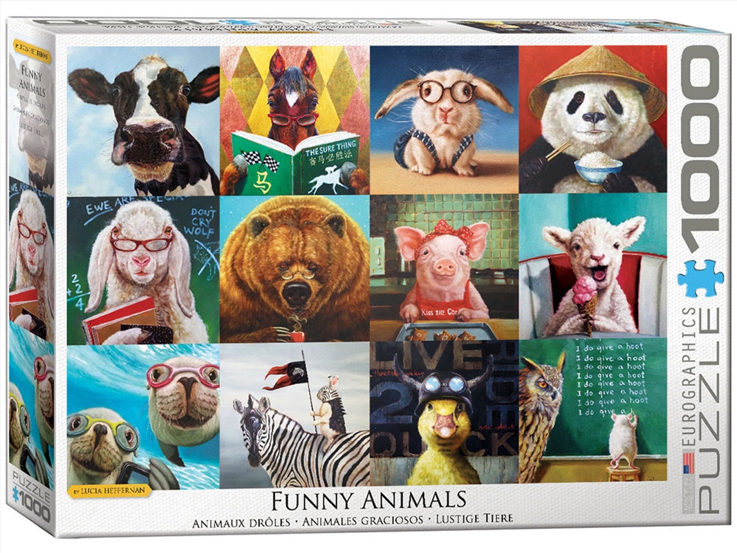 Funny Animals 1000 Piece/Product Detail/Jigsaw Puzzles