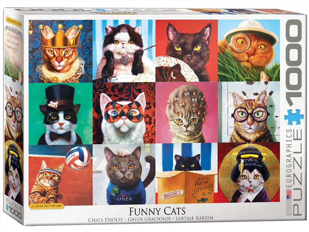 Funny Cats 1000 Piece/Product Detail/Jigsaw Puzzles