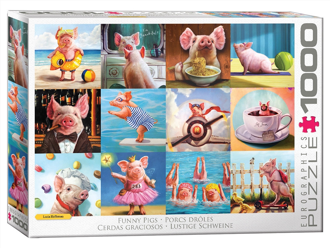 Funny Pigs 1000 Piece/Product Detail/Jigsaw Puzzles