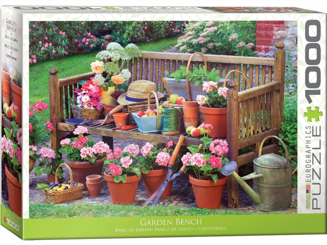 Garden Bench 1000 Piece/Product Detail/Jigsaw Puzzles