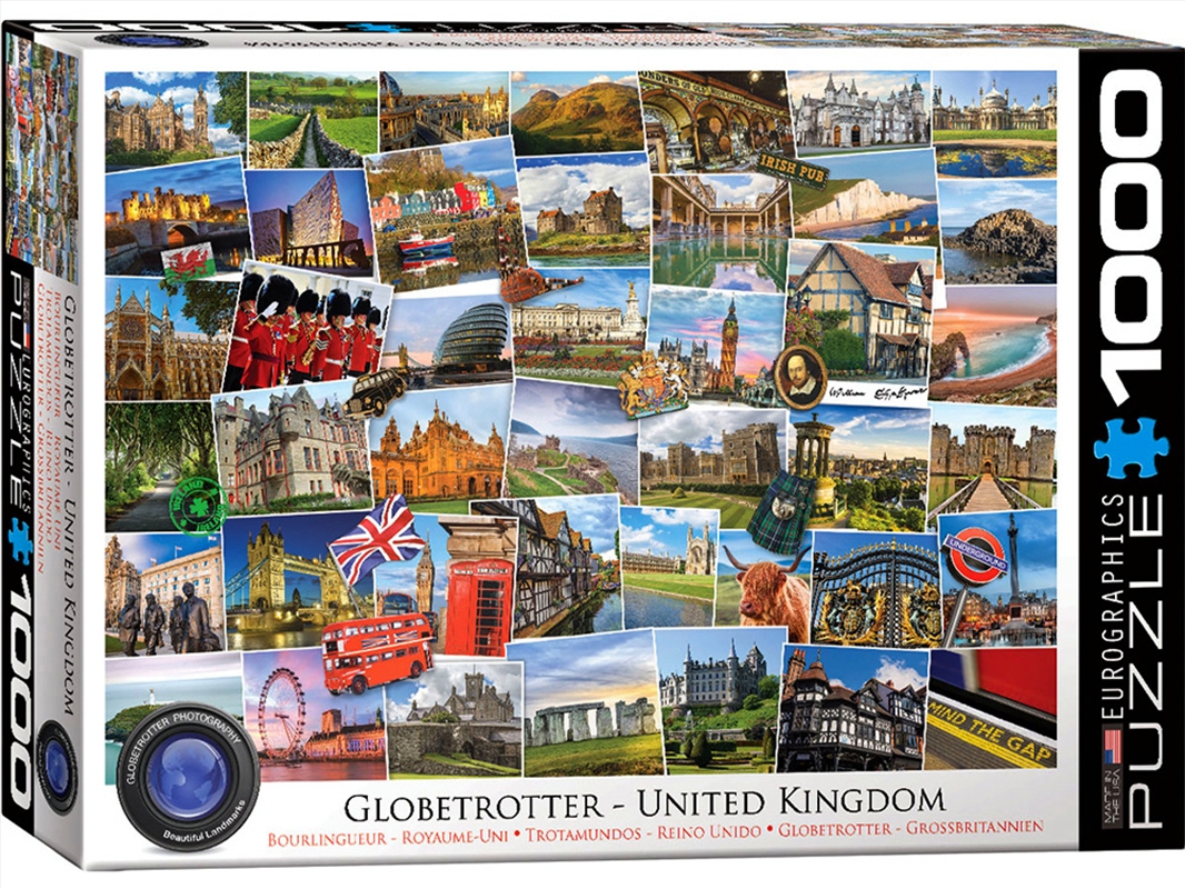 Globetrotter United Kingdom 1000 Piece/Product Detail/Jigsaw Puzzles