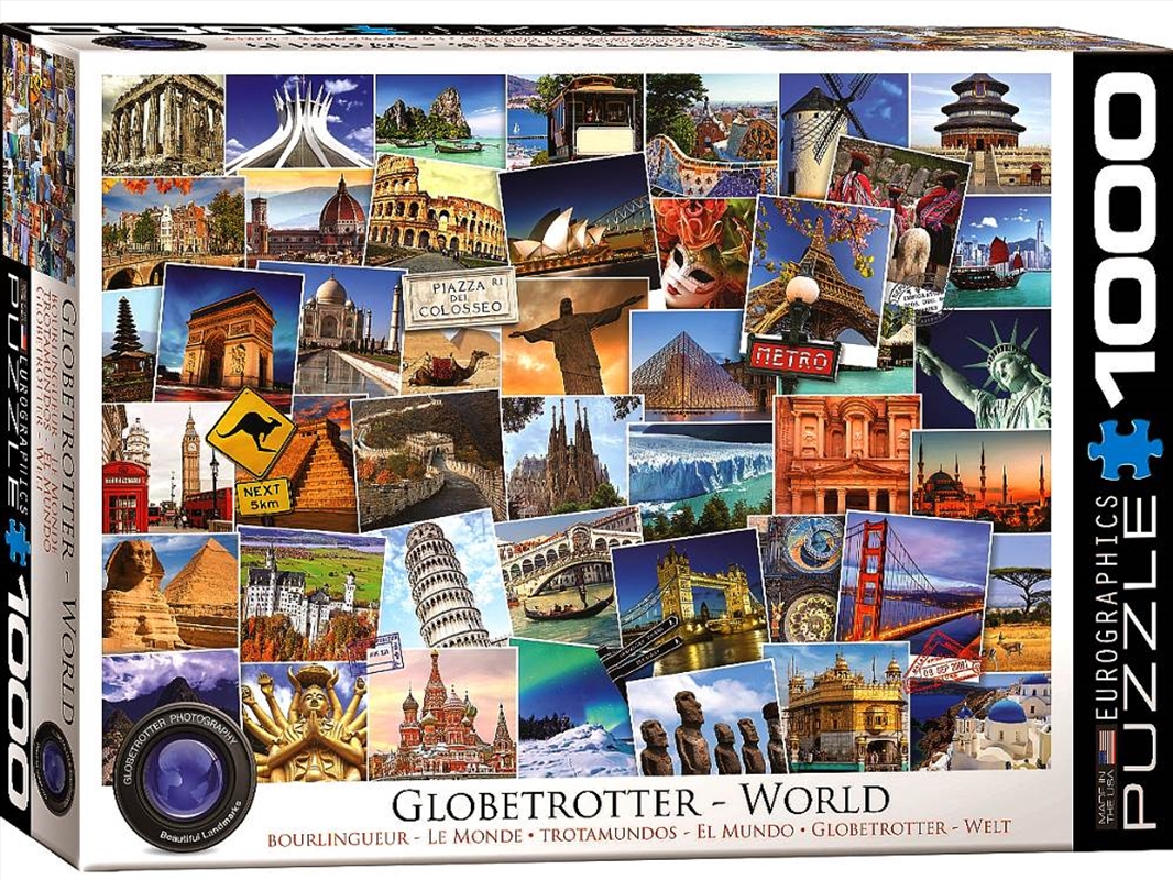 Globetrotter World 1000 Piece/Product Detail/Jigsaw Puzzles