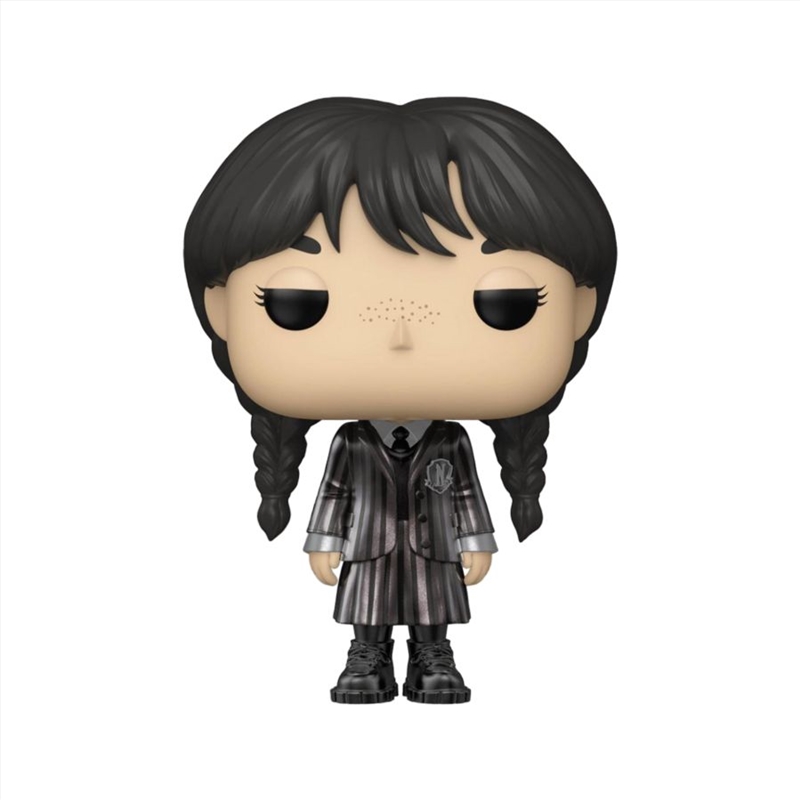 Wednesday (TV) - Wednesday Addams Metallic US Exclusive Pop! Vinyl [RS]/Product Detail/TV